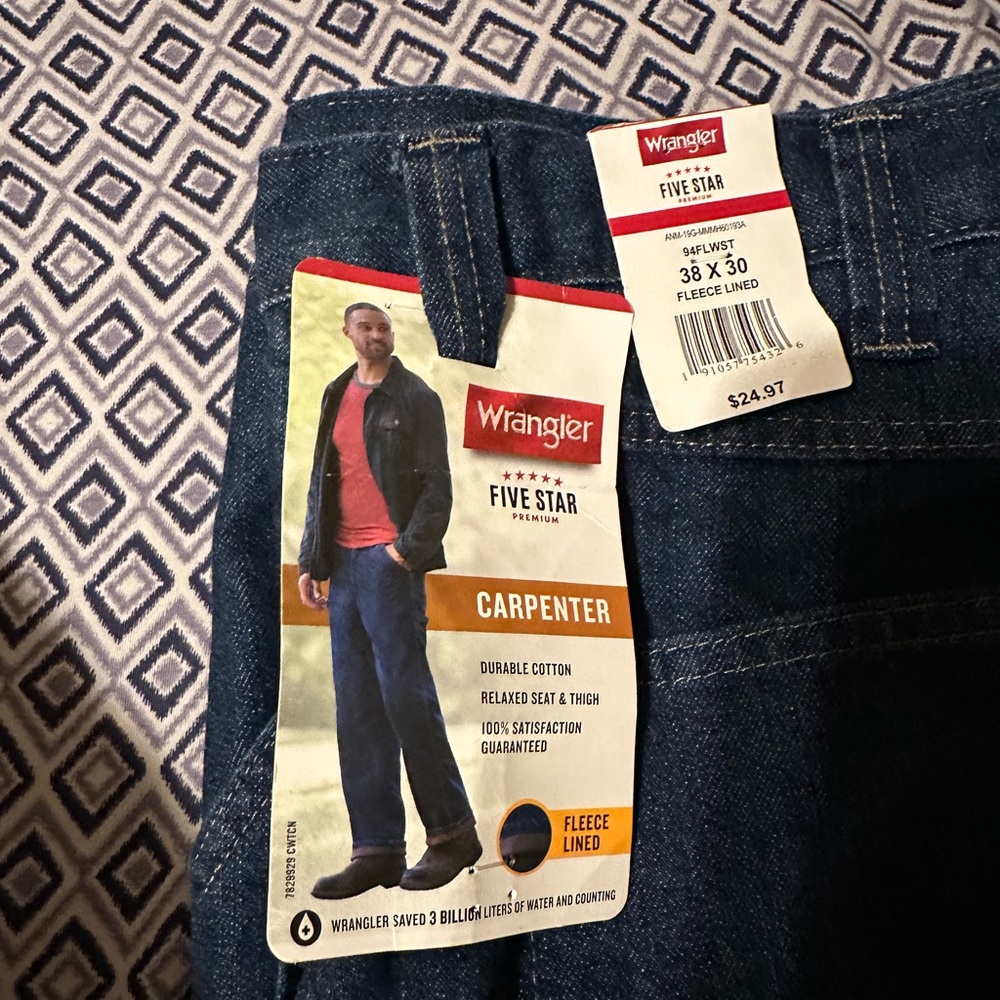 FLEECE LINED Carpenter Jeans